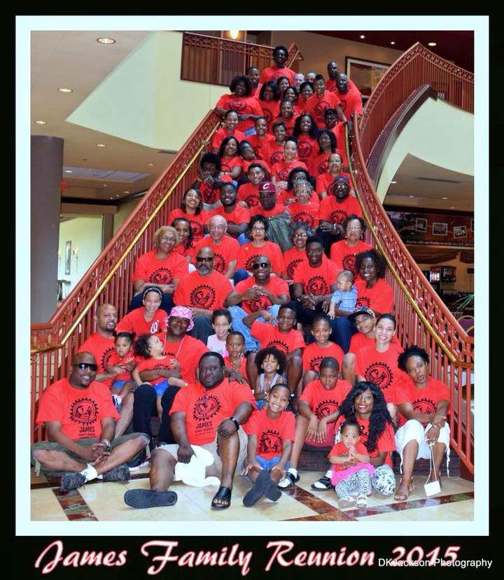 James Family Reunion 2015 T-Shirt Photo