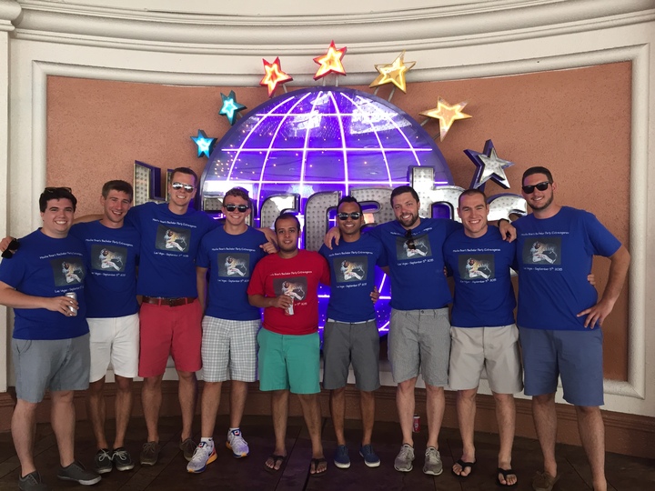 Mocha Bear's Bachelor Party T-Shirt Photo