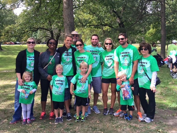 Gavin's Gang   Fare Walk 2015 T-Shirt Photo