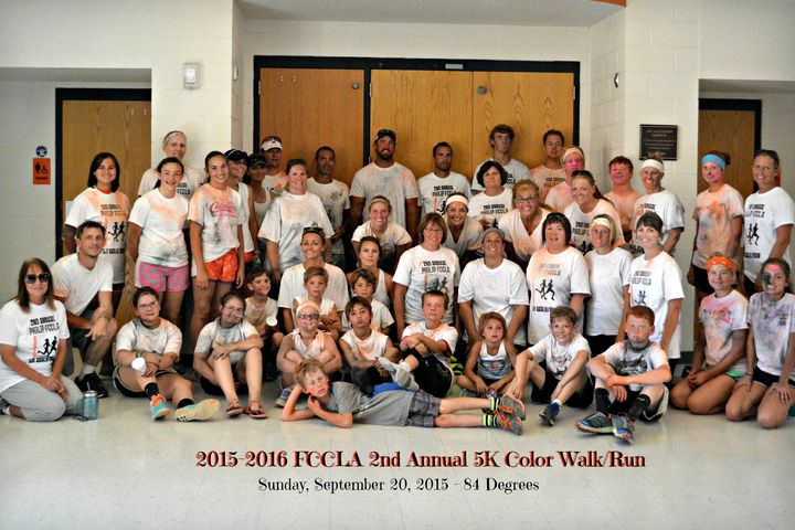 Philip Fccla 5k Color Run T-Shirt Photo