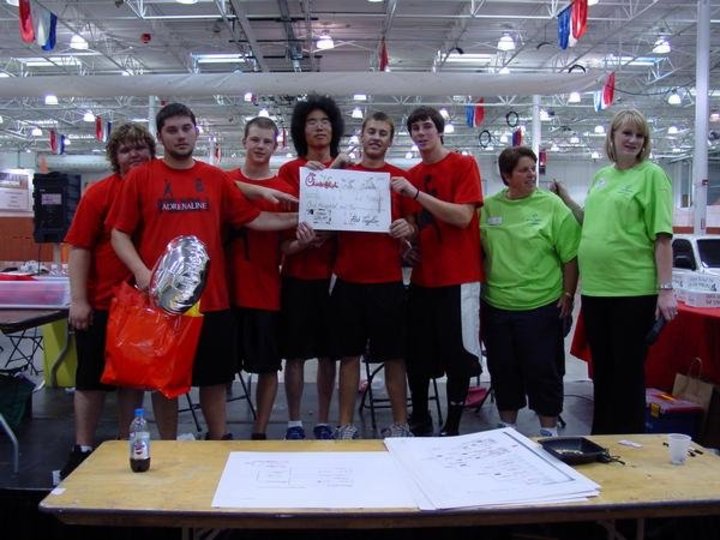 Adrenaline Rush Dodgeball Team T-Shirt Photo