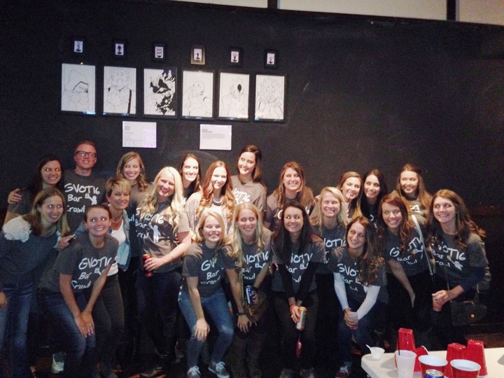 Gvsu Ot Bar Crawl T-Shirt Photo