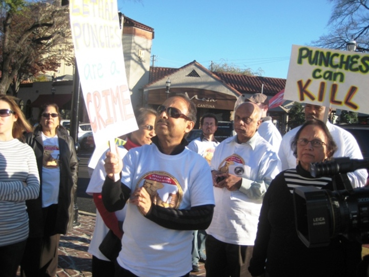 Justice For Kapali Swamy   Punches Can Kill T-Shirt Photo