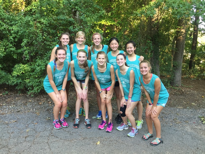 Cross Country Team Twinning T-Shirt Photo