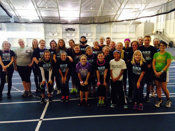 Glow 5 K Walk For Apraxia T-Shirt Photo