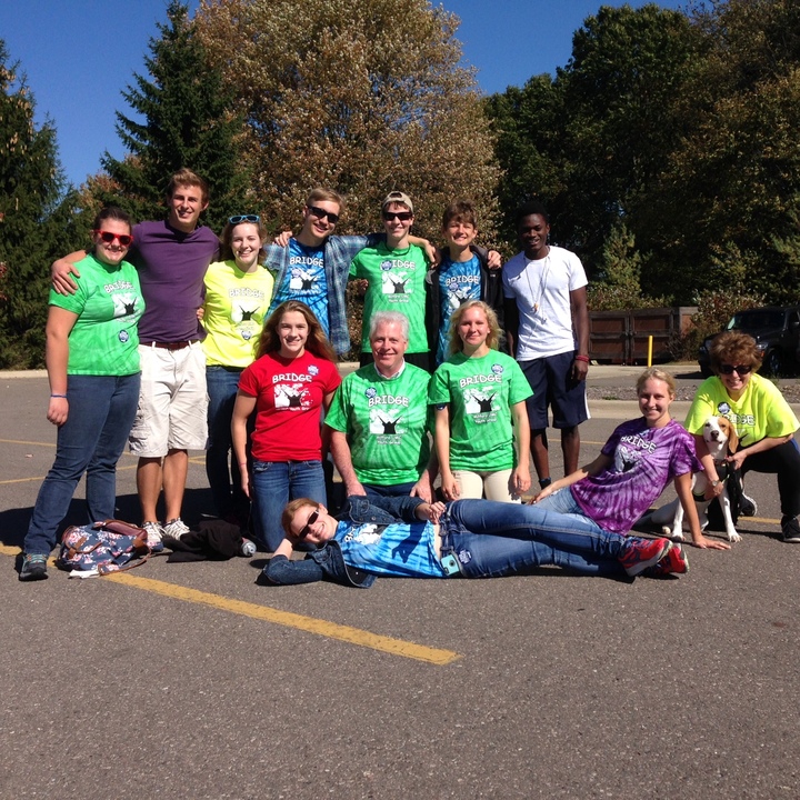 Bridge At Crop Walk 2015 T-Shirt Photo
