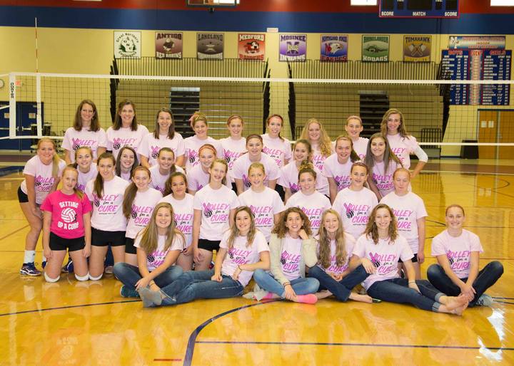 Northland Pines Volley For A Cure T-Shirt Photo