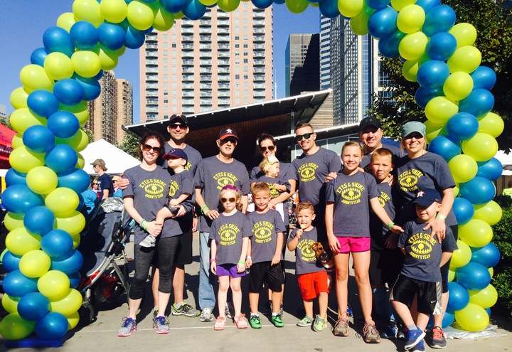 Team Eyes & Shine, 2015 Houston Vision Walk T-Shirt Photo