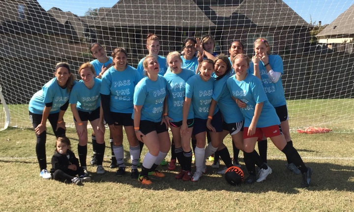 Pass The Beer Soccer Team T-Shirt Photo