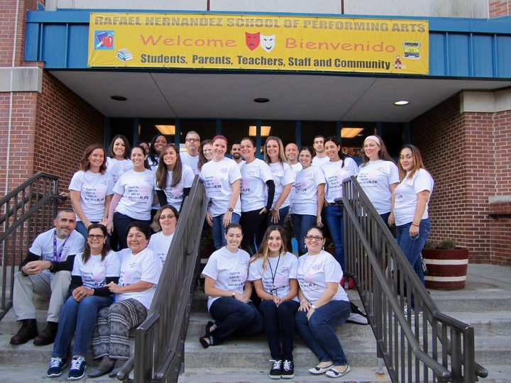 Rhs Supports Breast Cancer Awareness! T-Shirt Photo