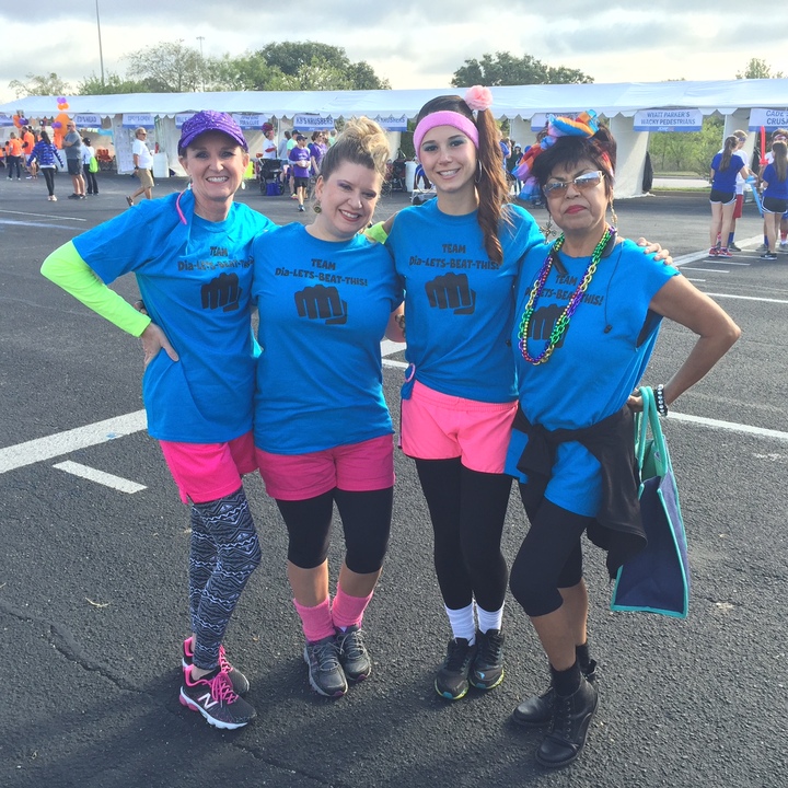 Team Dia Lets Beat This! T-Shirt Photo