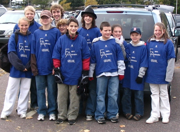Evan's Advocates T-Shirt Photo