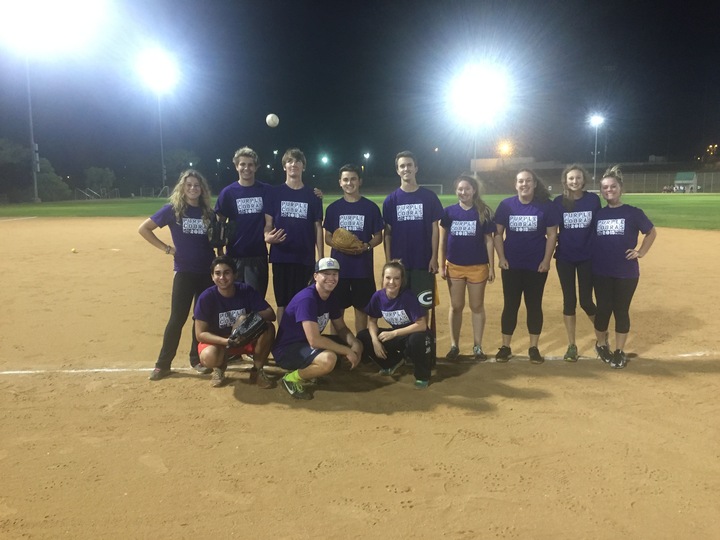 Purple Cobra Intramural Softball, Cal Poly Slo T-Shirt Photo