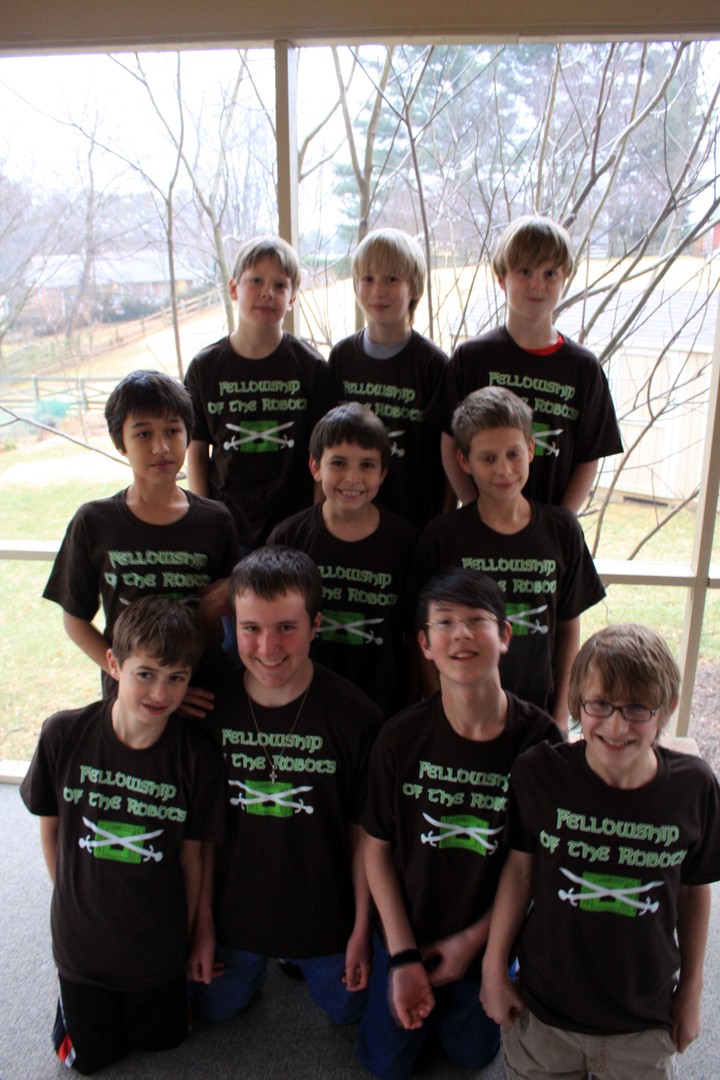 The Fellowship Of The Robots T-Shirt Photo