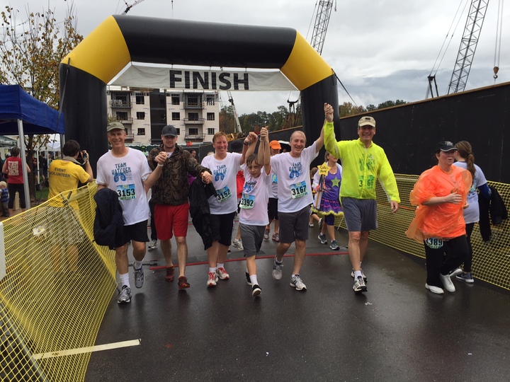 Team Hatcher Walks To Support Lung Cancer Initiative Of North Carolina T-Shirt Photo