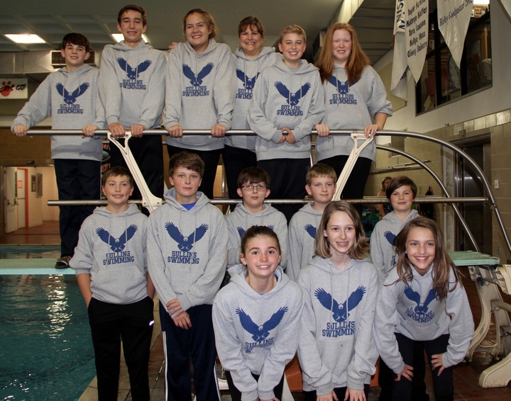 Sullins Academy Swimming Eagles T-Shirt Photo