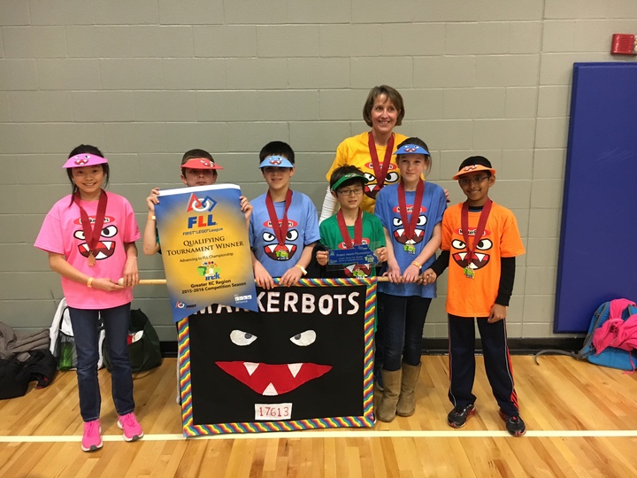 Award Winning Marker Bots At First Lego League Tournament T-Shirt Photo
