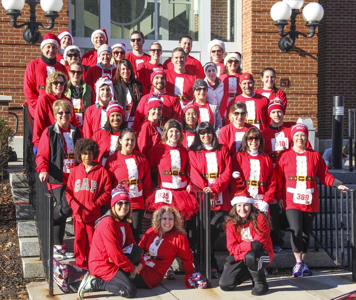 Norcom Mortgage Participates In Mitten Run T-Shirt Photo