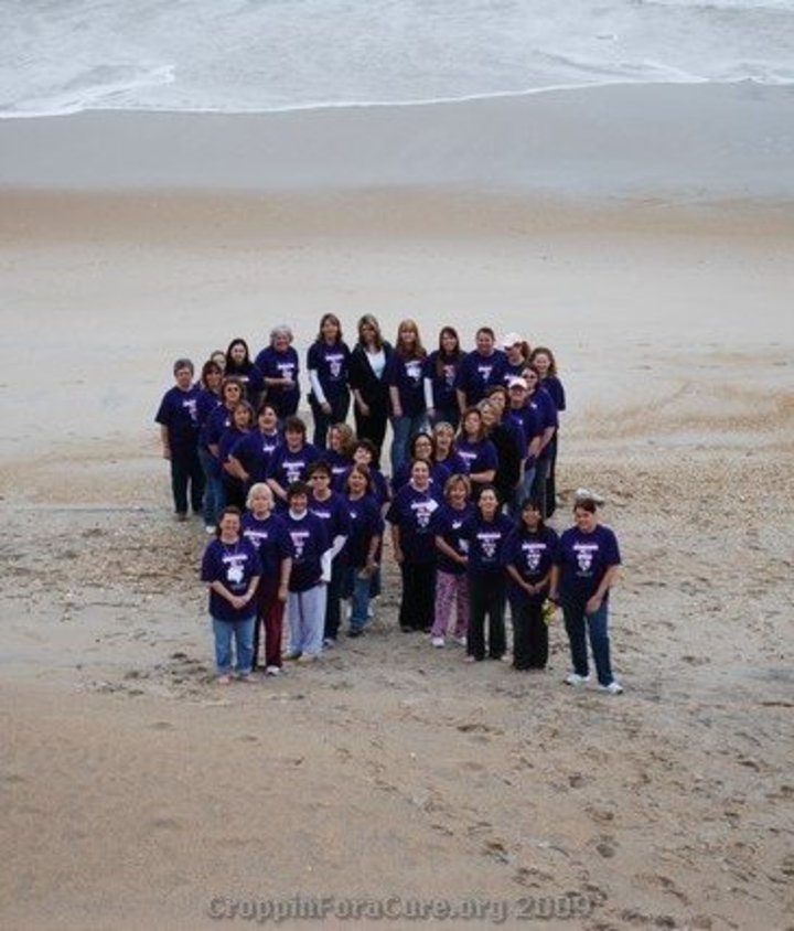 Croppin For A Cure 2009 T-Shirt Photo