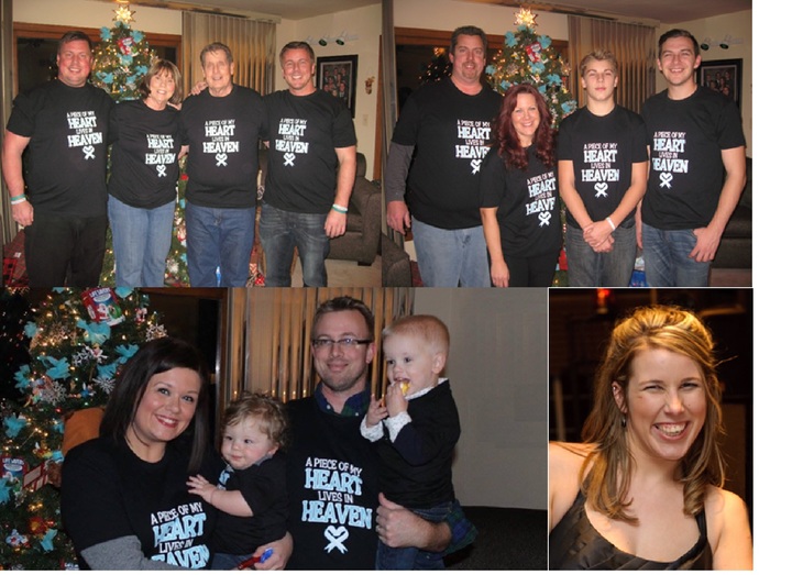 A Piece Of My Heart Lives In Heaven T-Shirt Photo