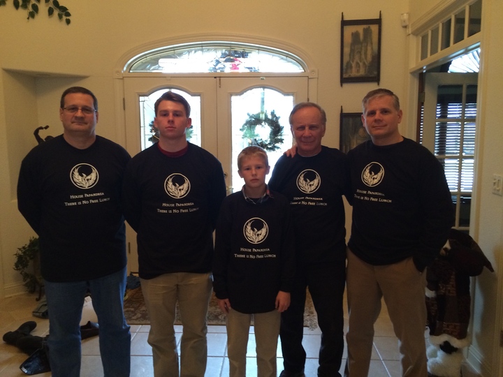 House Papandrea: There Is No Free Lunch T-Shirt Photo