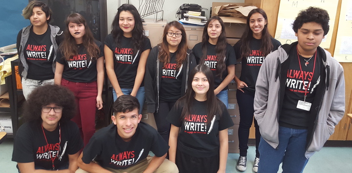 Ap English Is "Always Write!" T-Shirt Photo