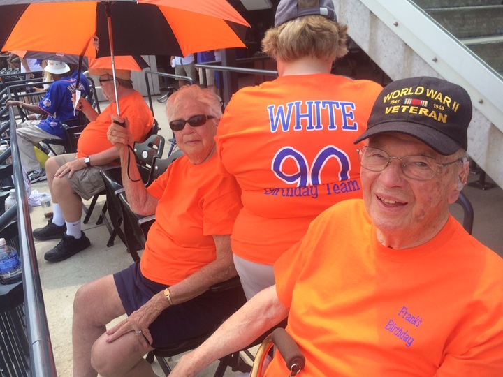 Frank's 90th Birthday T-Shirt Photo