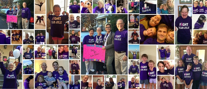 Team Julie #Suck It Cancer T-Shirt Photo