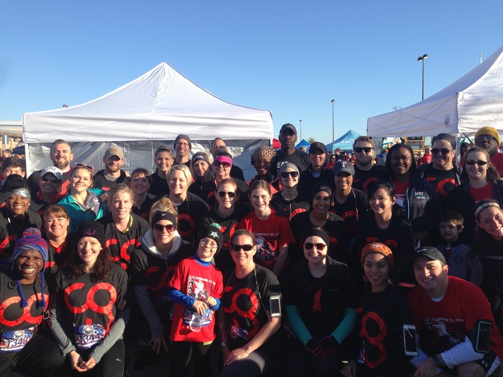 Camp Gladiator Allen Eagle Run! T-Shirt Photo