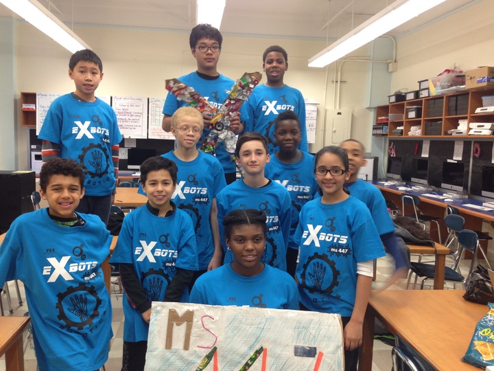 E Xbots Robotics Team T-Shirt Photo