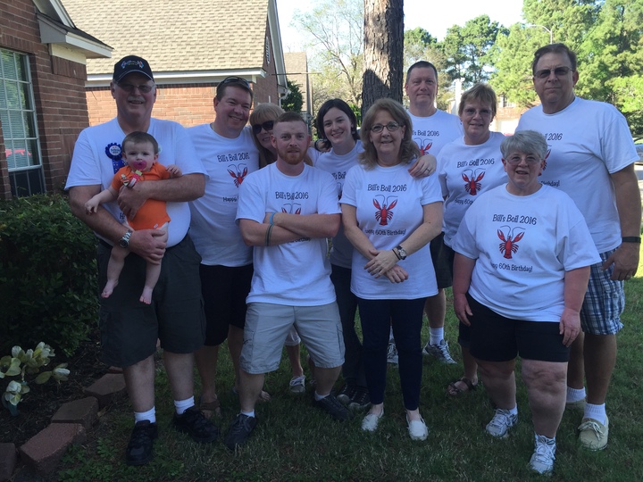 Bill's 60th Birthday Crawfish Boil T-Shirt Photo