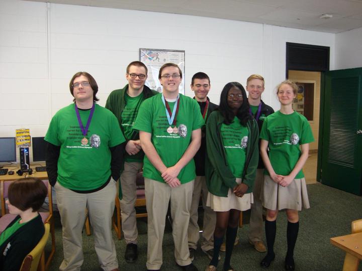 Bishop Ludden Science Olympiad Team Seniors T-Shirt Photo