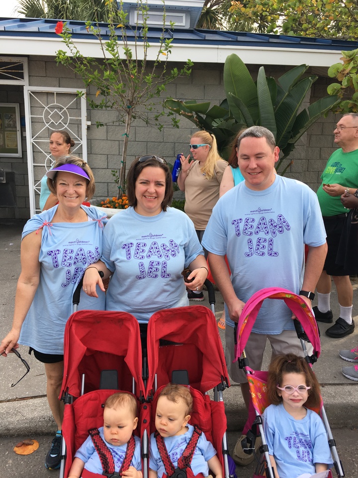 Team Jel March Of Dimes T-Shirt Photo
