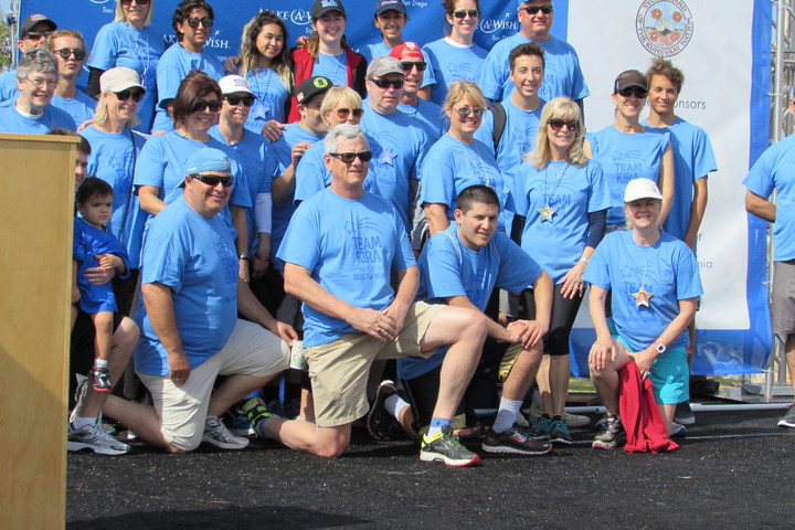 Team Kira Make A Wish San Diego T-Shirt Photo