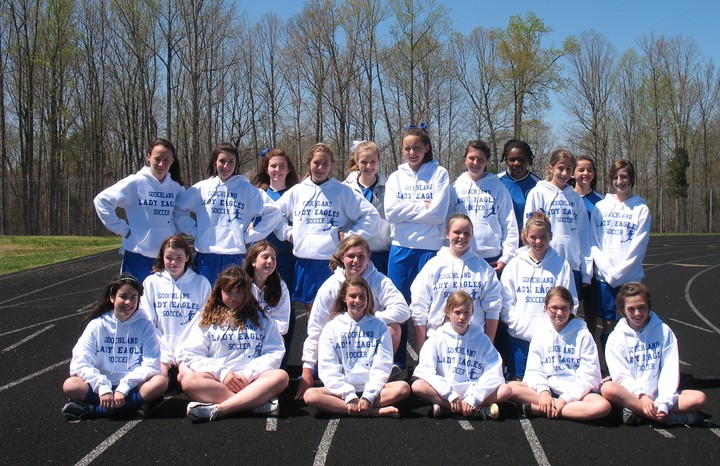 Lady Eagles Soccer Team T-Shirt Photo