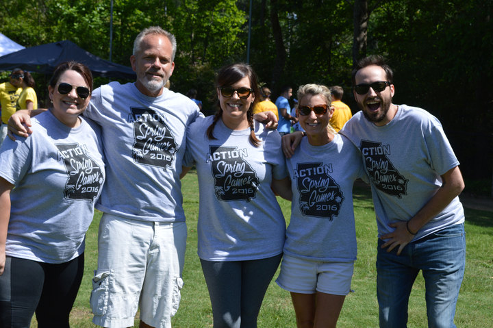 Action Spring Games  T-Shirt Photo