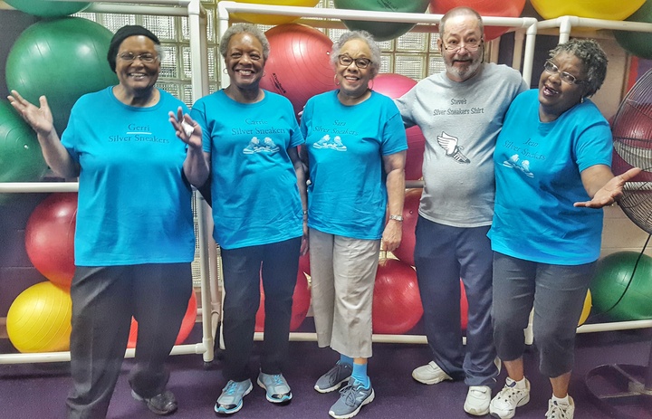 Senior Fitness Friends T-Shirt Photo