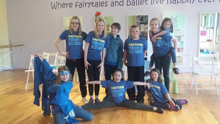 Caution: Spontaneous Jazz Hands! T-Shirt Photo