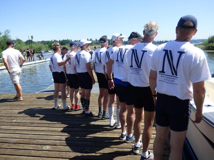 Master's 8 Winners At Windermere Cup Regatta T-Shirt Photo