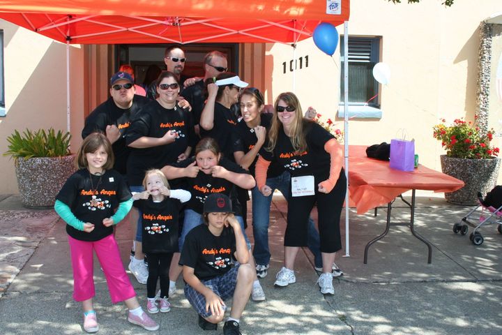 Finding A Cure One Step At A Time! T-Shirt Photo