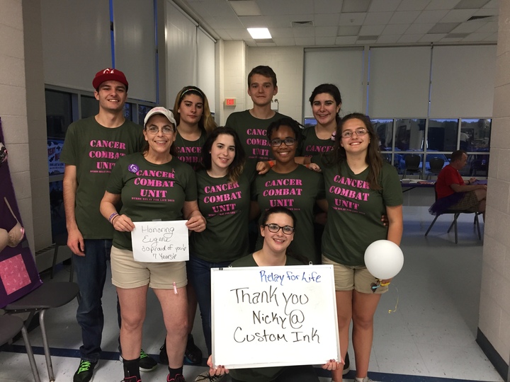 Cancer Combat Unit T-Shirt Photo