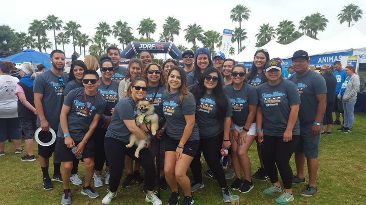 Team Xtina Jdrf One Walk 2016 T-Shirt Photo