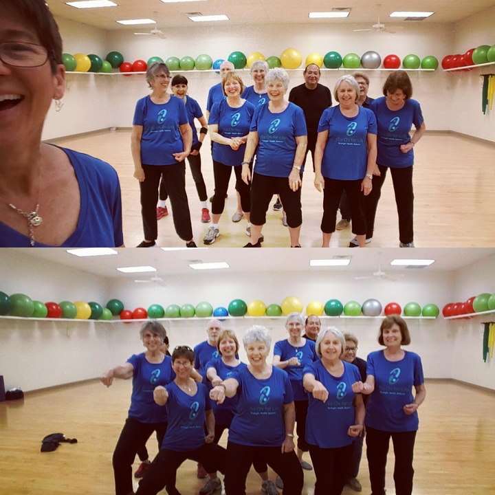 Our Custom Ink Tai Chi Shirts Make Us Happy! T-Shirt Photo