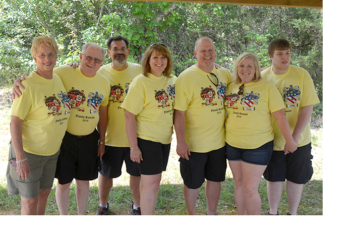 Hamilton Cleasby Family Reunion T-Shirt Photo