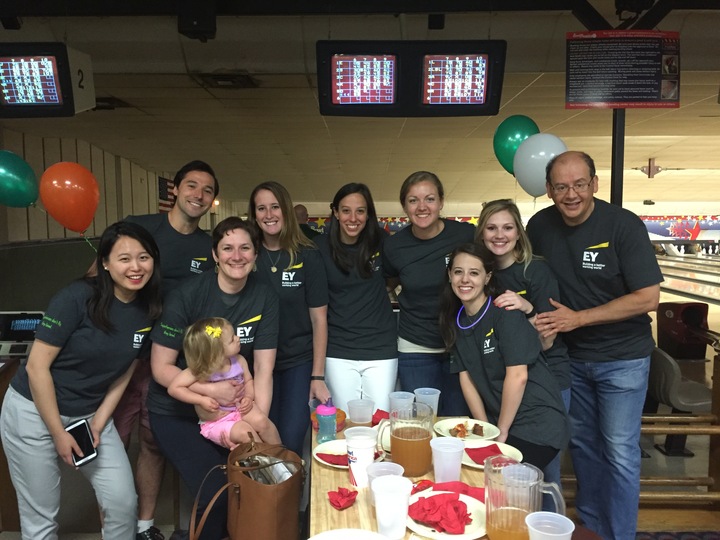 Ey Goes Bowling! T-Shirt Photo