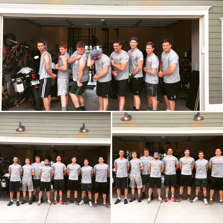 Pose Down T-Shirt Photo