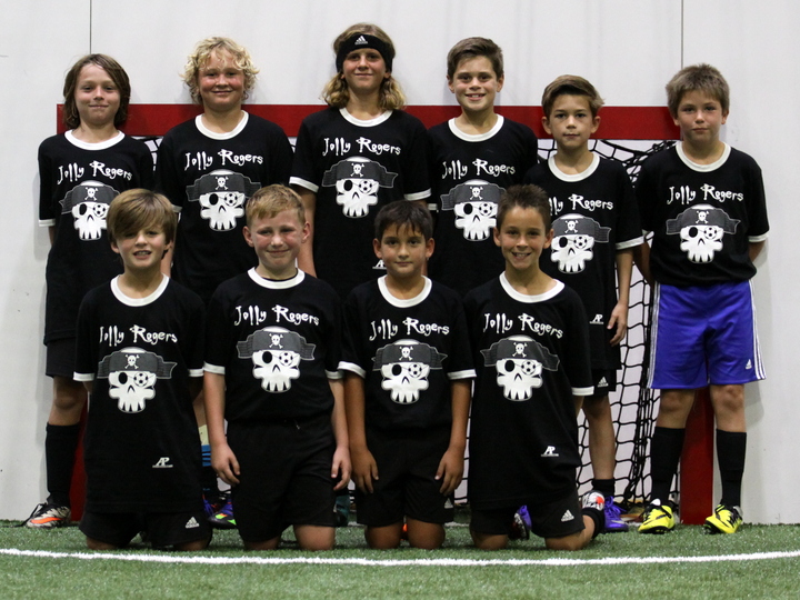 Jolly Rogers Indoor Soccer Team T-Shirt Photo