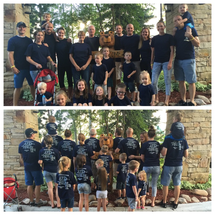 Winegar Family In Park City, Utah 2016 T-Shirt Photo