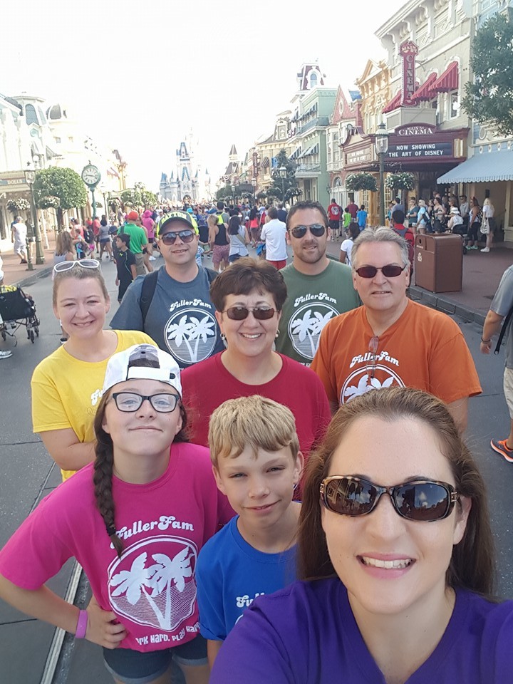 Fuller Family Disney Trip Selfie T-Shirt Photo
