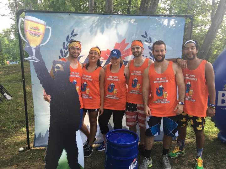 The Fuzzies At The Labatt Games T-Shirt Photo